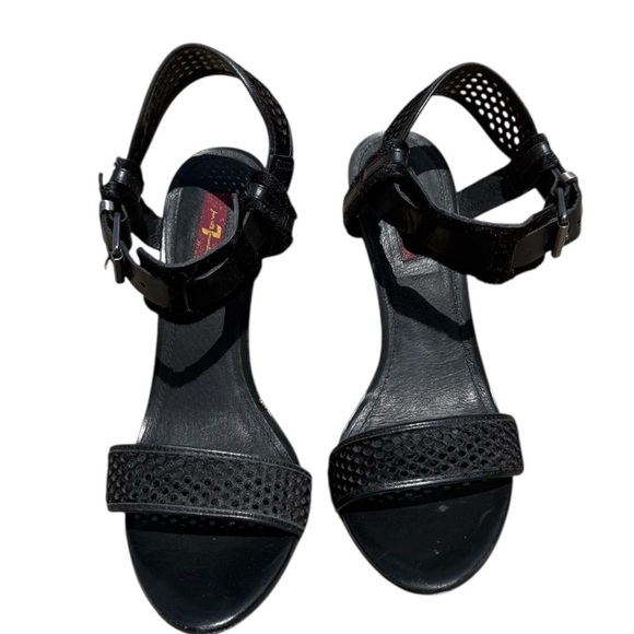 7 for all mankind Black heels - Picture 1 of 4